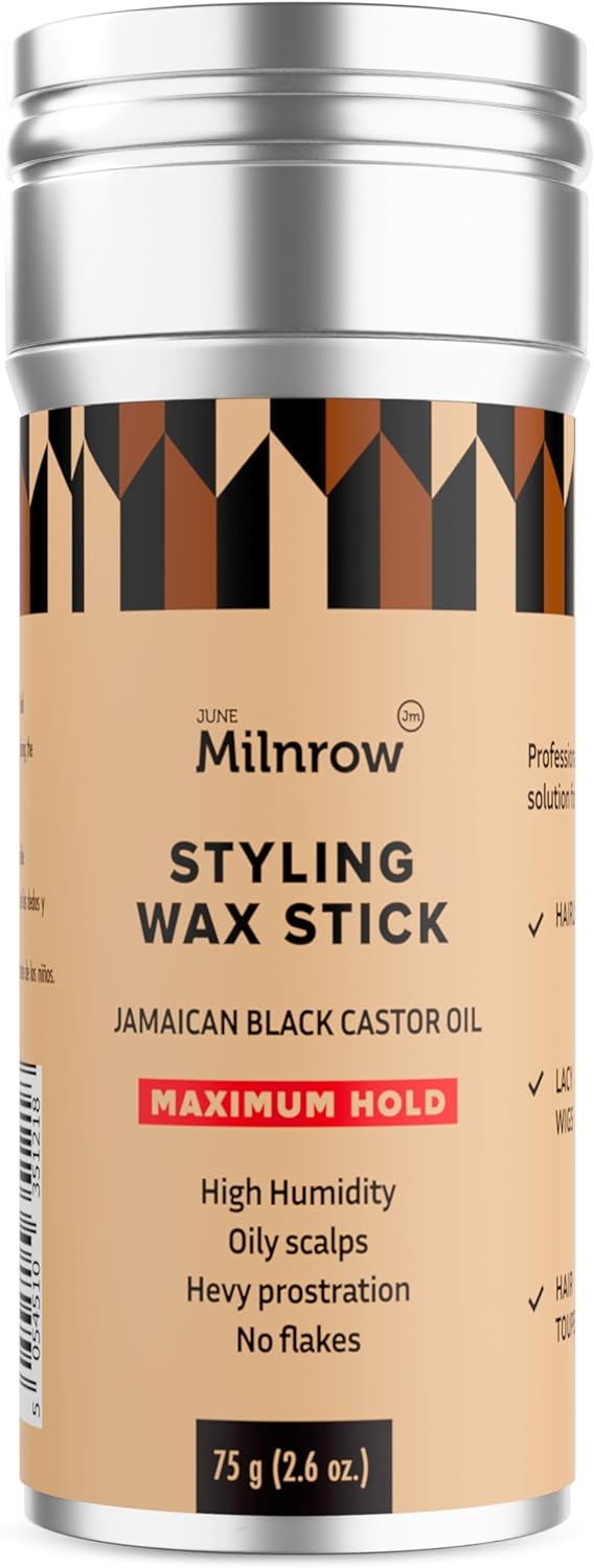 June Milnrow Styling Wax Maximum Hold Stick 75g