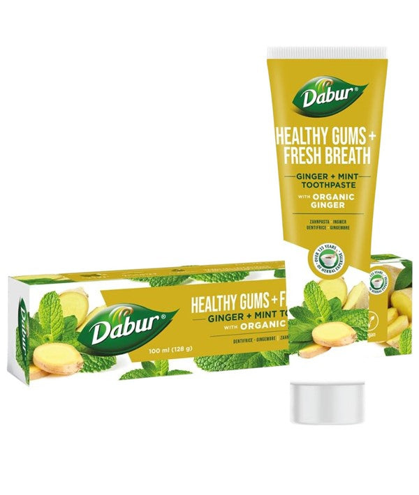 Dabur Healthy Gums Fresh Breath Ginger And Mint Toothpaste 100ml