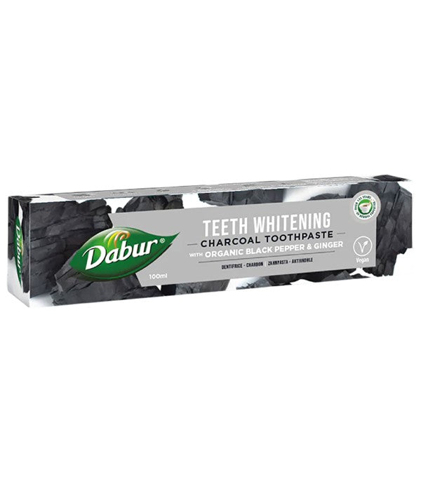 Dabur Teeth Whitening Charcoal Toothpaste 100ml
