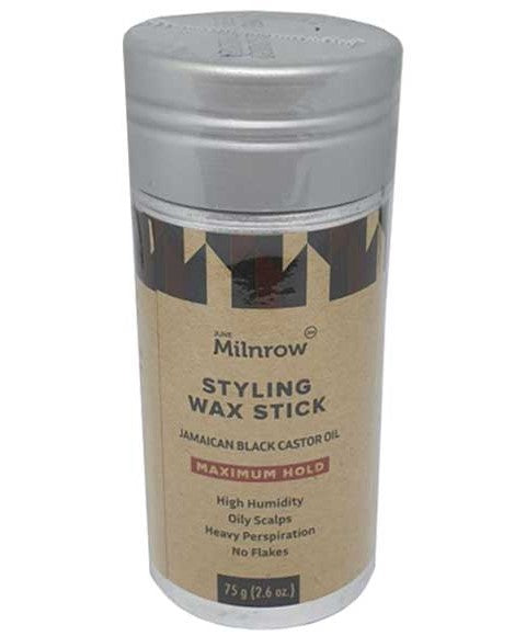 June Milnrow Styling Wax Maximum Hold Stick 75g