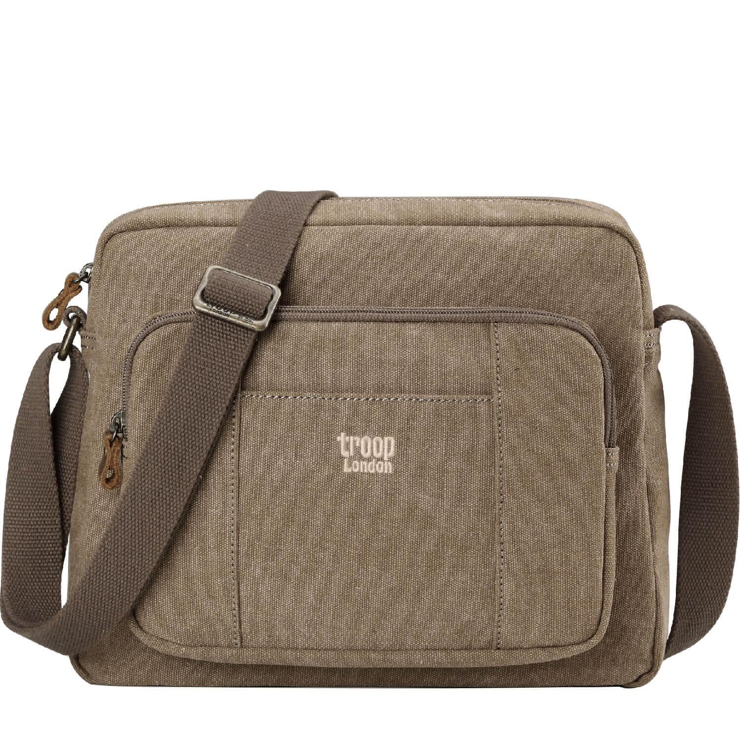 TRP0234 Troop London Classic Canvas Across Body Bag