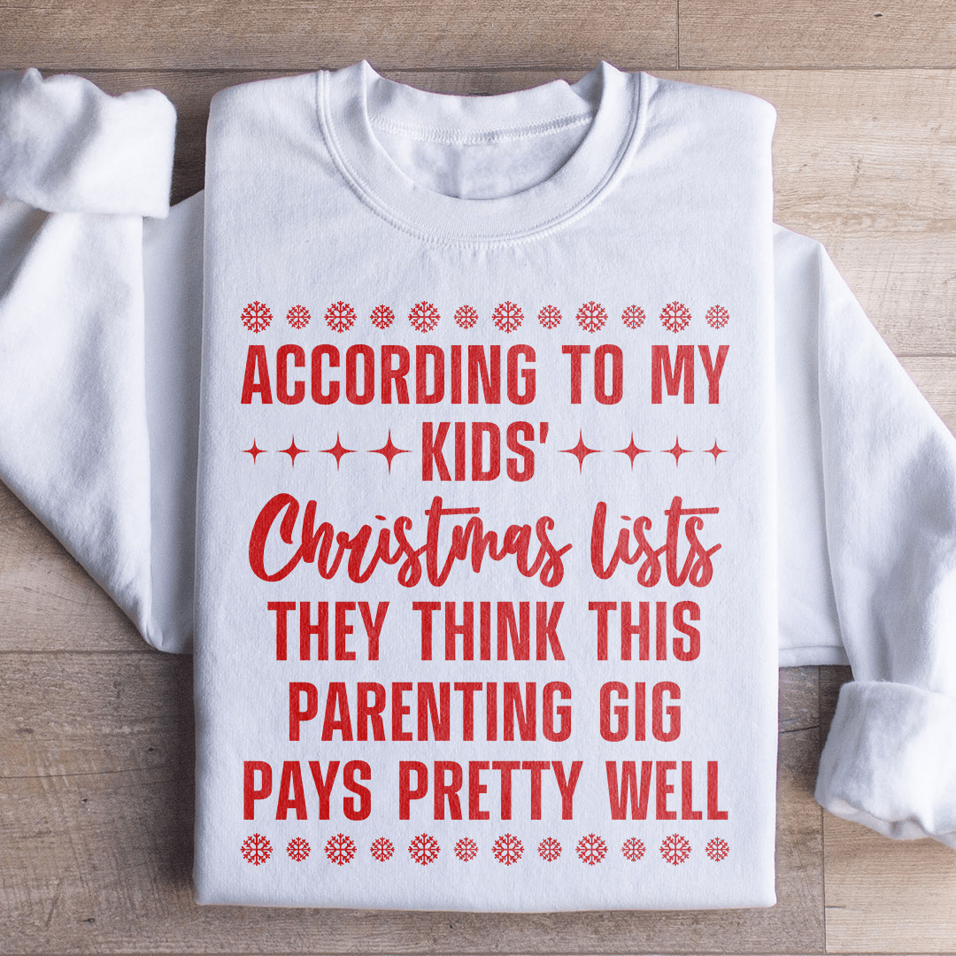 My Kids' Christmas Lists