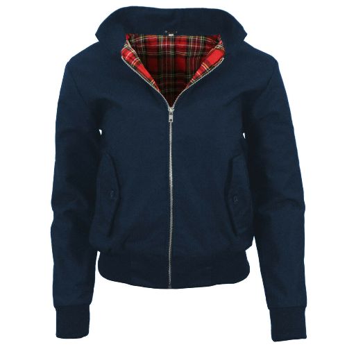 Ladies Classic Vintage Harrington Jacket - Made in UK