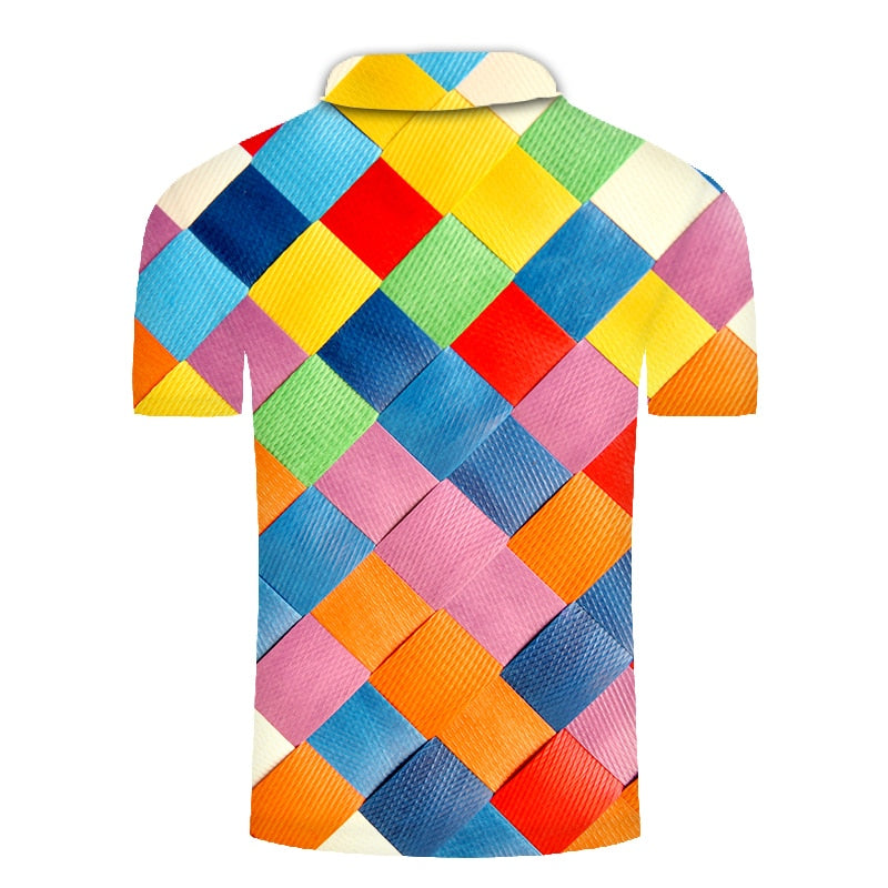 Polo shirt men men clothing polo shirt men Summer Men's Short Sleeve Polo Shirt High Quality Men Printed Polo Shirt