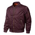 Winter Jackets Men MA1 Bomber Pilot Coat Thermal Padded Casual Baseball Varsity Jacket Male Military Army Windbreaker